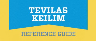 Tevilas Keilim Reference Guide