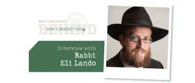 Interview with Rabbi  Eli Lando