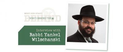 Interview with Rabbi Yankel Wilschansky