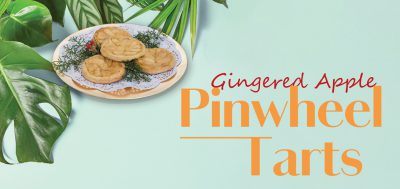 Gingered Apple Pinwheel Tarts