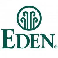 Eden Foods Logo: "Eden" In Green Letters
