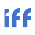 IFF Brand Logo: "IFF" Blue Letters